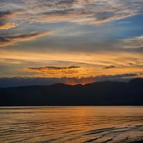 Atardecer en Bahía de los Ángeles